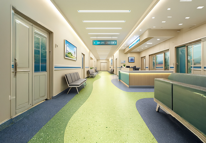 Revêtements hétérogènes compacts